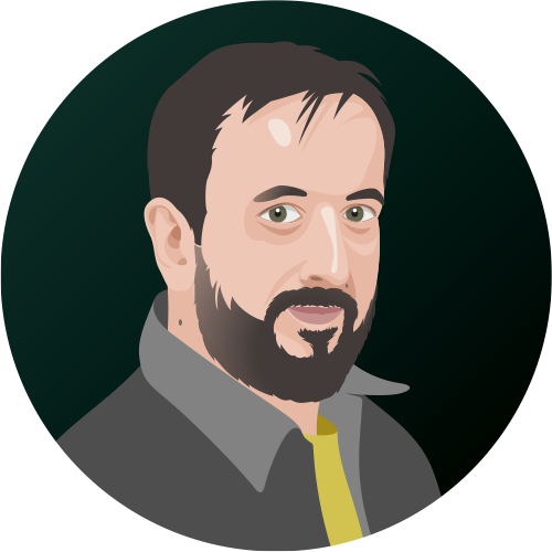 photo portrait de Raphaël Auger, graphiste indépendant et illustrateur freelance